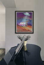 Load image into Gallery viewer, "Abduction" Mountain Biking Poster-18"x24"