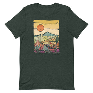 "Desert Sunset" Mountain Bike T-Shirt