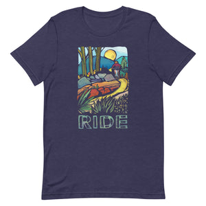 "Ride" Mountain Bike T-Shirtt