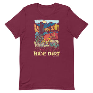 "Ride Dirt" Gravel Bike T-Shirt