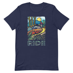 "Ride" Mountain Bike T-Shirtt