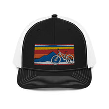 Load image into Gallery viewer, Sunset Mountain Bike Trucker Cap