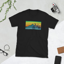 Load image into Gallery viewer, Mountain Bike Block Color T-Shirt