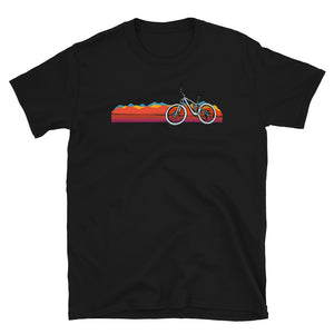 "Painted Mountains" Mountain Biking T-Shirt