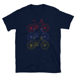 "Technicolor" Mountain Biking T-Shirt