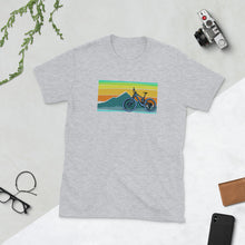 Load image into Gallery viewer, Mountain Bike Block Color T-Shirt