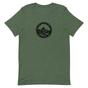 "Mountain Chainring" Mountain Biking T-Shirt