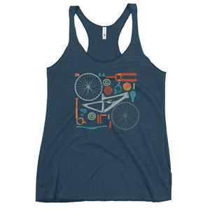 Women's "Parts" Mountain Bike Tank-Top